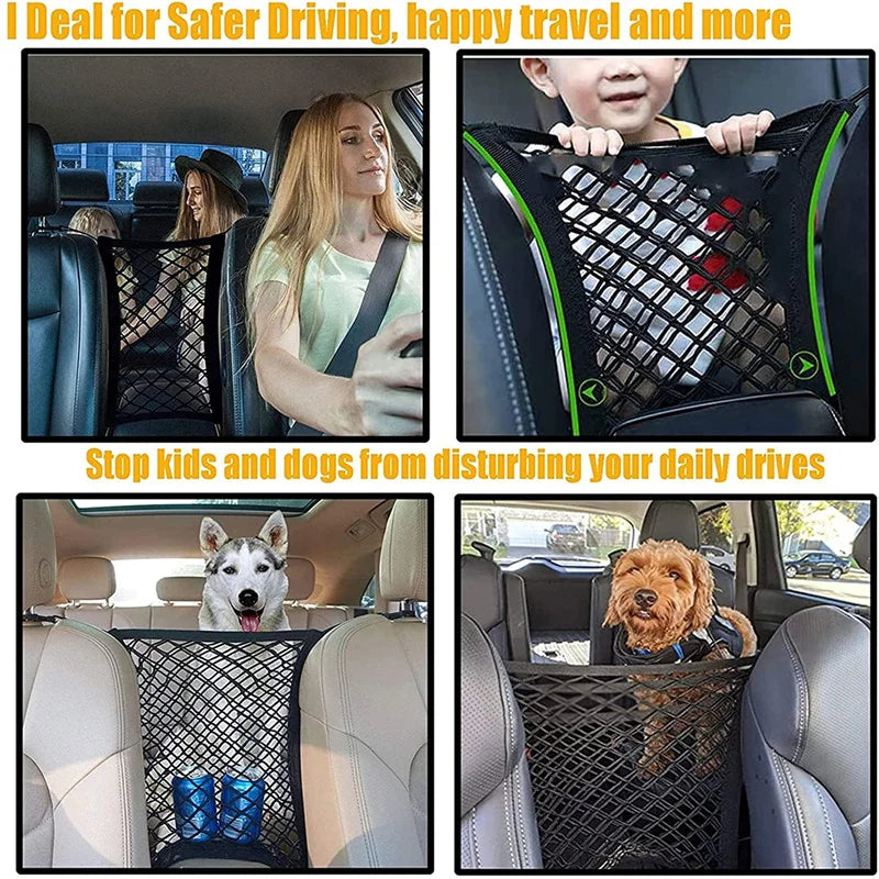 Dog Car Net Barrier