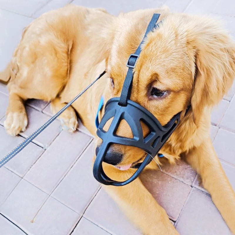 Reflective Dog Muzzle - Anti-Bite, Anti-Bark for All Sizes