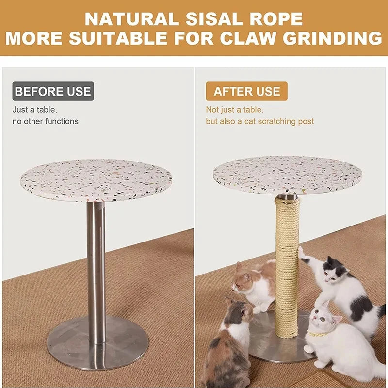 Natural Sisal Rope - Cat Scratching & Furniture Protector