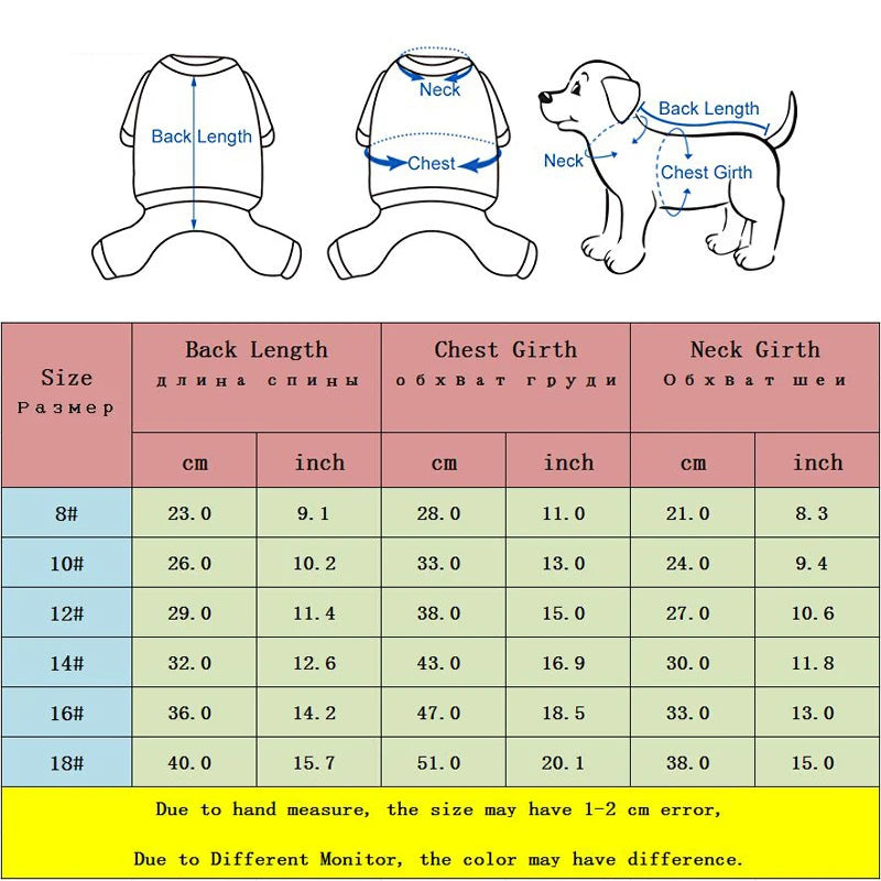 Winter Waterproof Dog Clothes