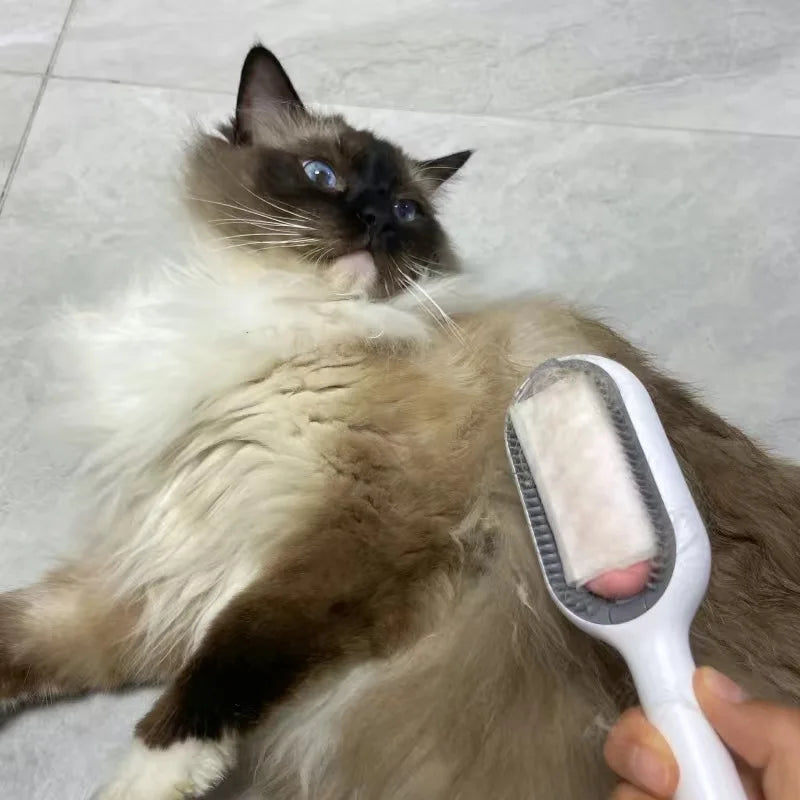 Double Sided Hair Removal Brushes for Cat