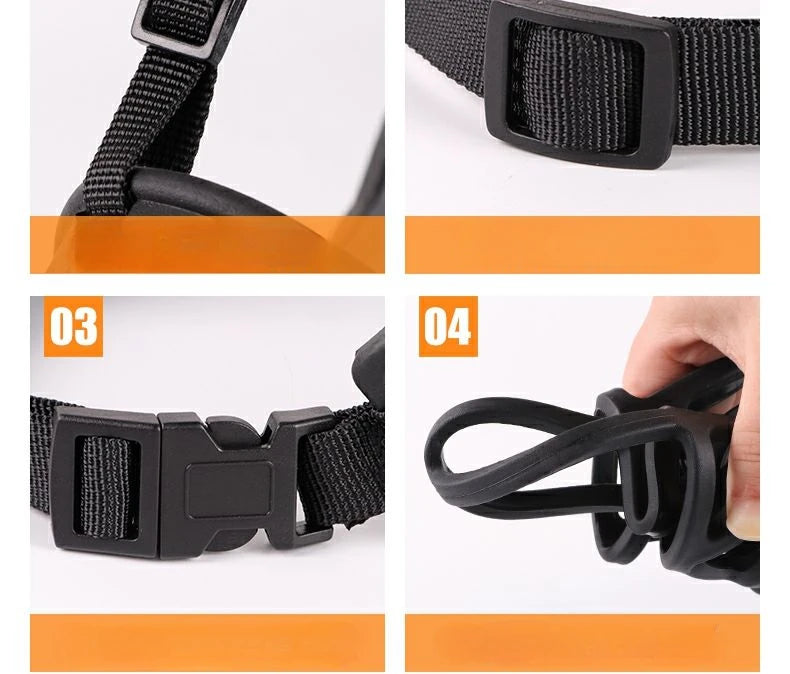 Reflective Dog Muzzle - Anti-Bite, Anti-Bark for All Sizes