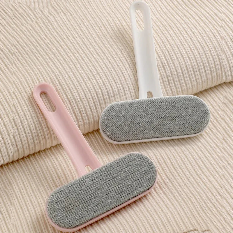 Double-Sided Pet Hair Remover Brush - Grooming & Wool Scraper